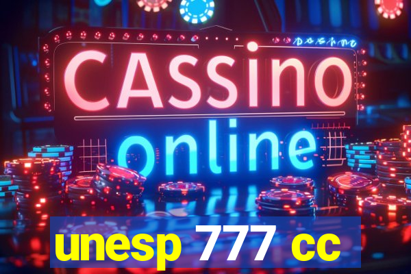 unesp 777 cc